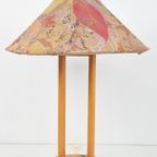 Vintage Deense Grenen Tafellamp Lys Pine ‘70 Japandi Lamp thumbnail 7