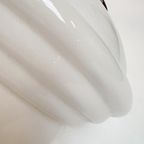 Opaalglazen Plafondlamp Met Kabel Uit De 1960’S thumbnail 12