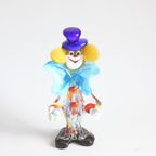Vintage Murano Glass Clown thumbnail 3