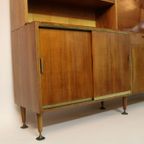 Mid-century Wandmeubel / Highboard / Dressoir – A.a. Patijn / Zijlstra – Jaren ’50 thumbnail 8