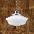 Art Deco Opaline Hanglamp thumbnail 6