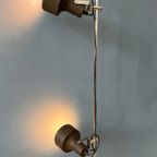 Midcentury Bruine Design Vloerlamp Van Het Nederlandse Merk Anvia thumbnail 3