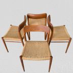 Model 75 Stoelen Van Möller Voor J.L. Möllers Möbelfabrik thumbnail 8