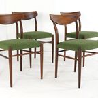 Set 4 Vintage Lübke Stoelen 'waldbrunn' New Upholstery thumbnail 21