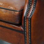 Set Van 2 Zeer Mooie Sierlijke Schapenleren Armchairs Met Een Luxe Afwerking thumbnail 13