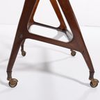 Italian Mid-Century Modern Sculptural Side Table/Serving Cart, 1960’S thumbnail 4