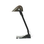 Art Deco Bureaulamp Notarislamp Erpe Model 52 Smeedijzer Bakeliet thumbnail 5