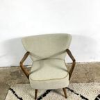 Mid Century Club Chair Boucle thumbnail 5