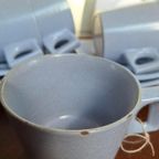 8 Delig Vintage Aardewerk Koffie Servies, Lavendel Lila thumbnail 9