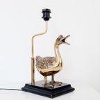 Nk32 – Hollywood Regency Table Lamp Duck thumbnail 3