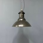 Franse Middelgrote Zwart Emaille Hanglamp thumbnail 3