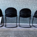 4X Pascale Dining Chairs By Gastone Rinaldi For Thema, 1970S thumbnail 13