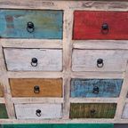 Hardhouten Ladekast Uit India 16 Lades thumbnail 3