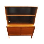 Vintage Archief/Boeken Kast Teakhout Fineer, Jaren '60 thumbnail 4