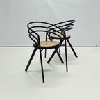 Vintage Italiaanse Buisframe Stoelen Set thumbnail 3