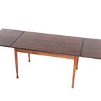 Palissander Rechthoekige Verlengbare Eettafel Vintage thumbnail 3