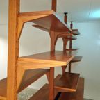 Very Rare Modular Royal Series Wall Unit In Teak By Poul Cadovius, Denmark, 1960S thumbnail 5