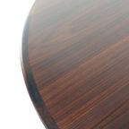 dyrlund Palissander Ronde 2x Verlengbare Tafel Eettafel Deens Vintage thumbnail 4