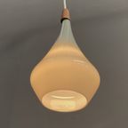 Holmegaard Grey Glass Hanging Lamp 1960S. thumbnail 2