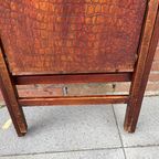 Thonet Cosmos B751 Klapstoel. Zeldzaam Krokodillenreliëf. thumbnail 14