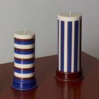 HAY Column Kaars L - Off-white/brown/blue - Tweedekans thumbnail 3