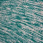 Vintage Mid-Century Handgeknoopt Groen Vloerkleed In Wol thumbnail 7