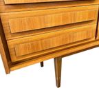 Vintage Xl Houten Dressoir / Buffetkast / Commode thumbnail 5