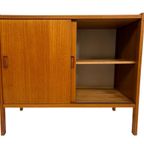 Vintage Dressoir Compacte Kast Jaren 60 Teak Fineer thumbnail 6