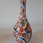 Japans Imari Vaasje Uitgave 1975 Porselein Vaas thumbnail 3
