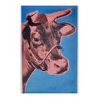 King & Mcgaw Cow, 1976 - Andy Warhol 85 X 53 Cmking & Mcgaw Koe, 1976 - Andy Warhol 85 X 53 Cm thumbnail 2