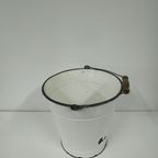 Decoratieve Emaille Brocante (Melk) Emmer Groot thumbnail 2