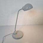Vintage Grijze Bureaulamp Gooseneck Postmodern Design thumbnail 4