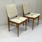 Vintage Eetkamerstoel Zitting Opnieuw Bekleed J`60 thumbnail 3
