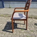 Set Van 6 Eetkamerstoelen - Holstebro Møbelfabrik Denemarken thumbnail 11