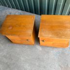 Vintage Retro Nachtkastjes Set 1960S thumbnail 3