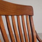 Eiken Bureaustoel, Atelierstoel, In Hoogte Verstelbaar, Jaren 30 thumbnail 15