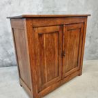 Antieke Kast Dressoir Eikenhout 19E Eeuws 115X114 Cm thumbnail 2