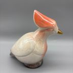 Porseleinen Art Deco Vogel Met Kuif thumbnail 5