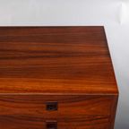 Deens Design Palissander Lage Ladekast Gemaakt Door Brouer Mobelfabrik, 1960S thumbnail 11