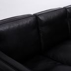 Leather Sofa Produced By Hurup Møbelfabrik, Denmark 1970S. thumbnail 16