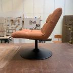 DUTCHBONE Fauteuil In Perzikoranje – Opnieuw Bekleed thumbnail 4