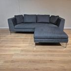 Alberta Collins Hoekbank - Chaise Longue - Stof - Blauw thumbnail 17