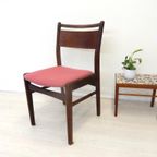 Vintage Stoel Eetkamerstoel Jaren 60 Stoelen Teakhout thumbnail 5