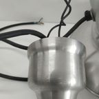 Set Unieke En Zeldzame 'kleine' Vintage Ucello Visserslampen Plafondlamp thumbnail 12