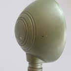 Flexible Metal Gooseneck Desk Lamp By Erpé, Belgium 1930S thumbnail 7