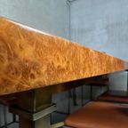 Vintage Design Regency Eettafel + 6 Stoelen – Belgochrom thumbnail 6
