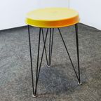 Sculptural Metal Wire Stool By Tjerk Reijenga For Pilastro, 1960S. thumbnail 5