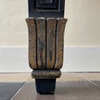 Side Table Console Tafel Muurtafel Half Rond 19e Eeuws Frans thumbnail 4