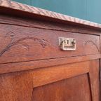 Vintage Art Deco Commode Antiek Kastje Eiken Dressoir Jr 20 thumbnail 7