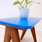 Retro Vintage Bijzettafel Jaren 50 / 60 Plantentafel Teak thumbnail 7